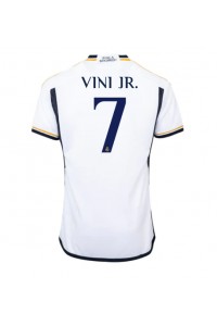 Real Madrid Vinicius Junior #7 Fotballdrakt Hjemme Klær 2023-24 Korte ermer